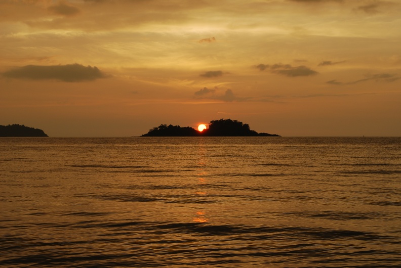 Barali Beach Resort Sonnenuntergang