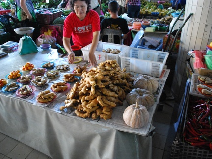 Einheimischer Markt auf Borneo