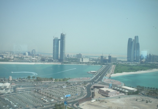 Abu Dhabi - Marina Mall - Auf der Tower