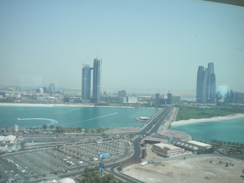 Abu Dhabi - Marina Mall - Auf der Tower