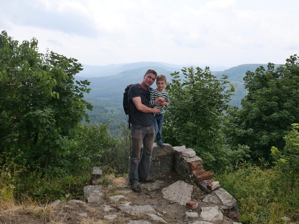 Lausche Berggipfel