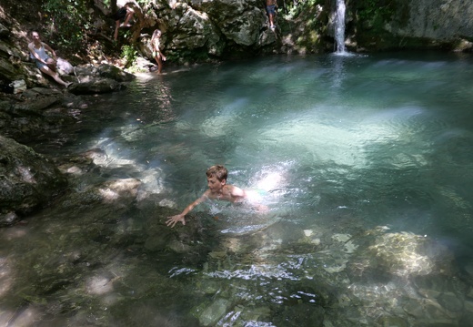 Montenegro, Bar, Oase bei Wanderung