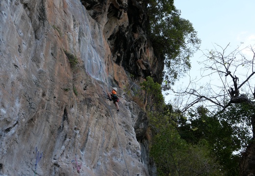 Klettern am Railay Beach