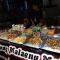Insekten Essen auf dem Markt in Bangkok