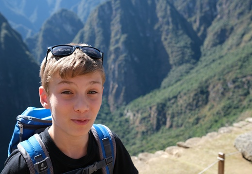 Machu Picchu - Bergblick