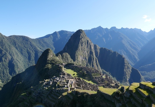 Machu Picchu - Postkartenblick