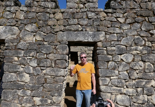 Machu Picchu - EIngang Wohnhaus